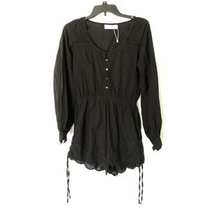 Aguste the label black romper Sz 4